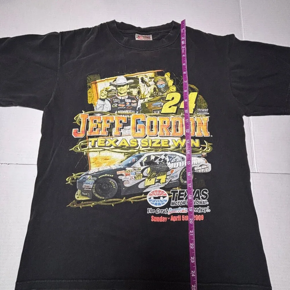 Chase Authentics Jeff Gordon 2009 Texas Motor Speedway TShirt Size Mens Med - Picture 5 of 6